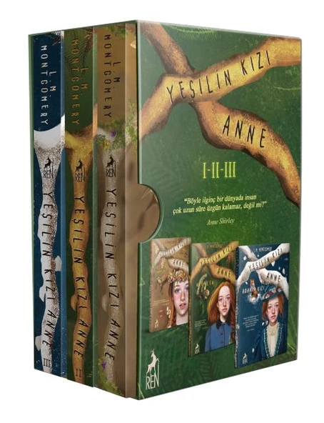 Yeşilin Kızı Anne Kutulu Set - Ciltsiz ürün görseli 1