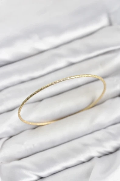 CM Gold Renk Simli Model 65 mm Bilezik ürün görseli 1