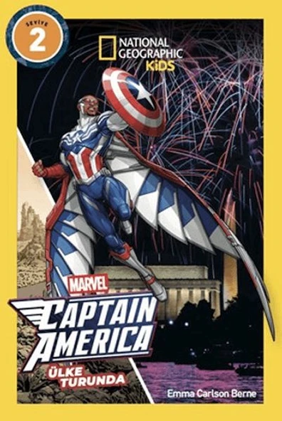National Geographic Kids - Marvel Captain America: Ülke Turunda ürün görseli 1
