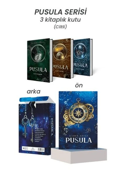 Pusula Serisi - 3 Kitaplık Kutulu Set ürün görseli 1
