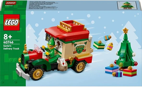 LEGO 40746 Noel Baba’nın Dağıtım Kamyonu - Resim 3