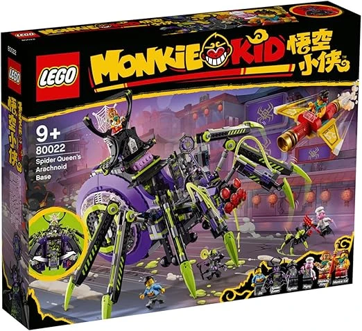 LEGO Monkie Kid 80022 Spider Queen’s Arachnoid Base ürün görseli 1