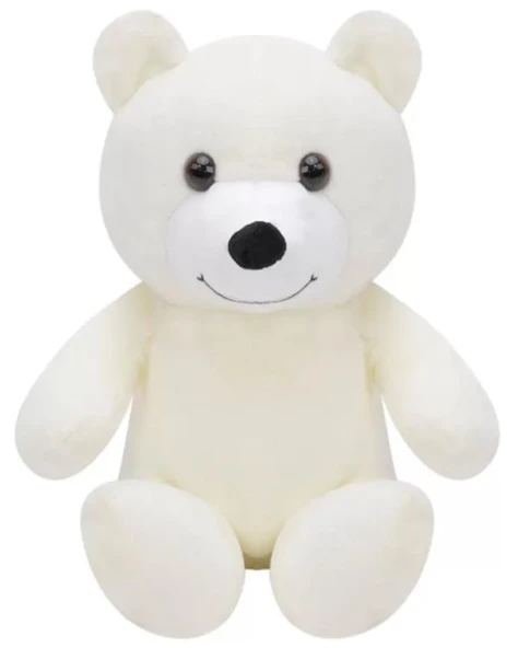 Selay Toys Pelüş Ekru Minik Ayıcık 15 cm 3333 ürün görseli 1