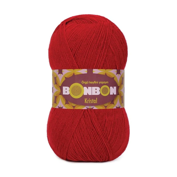Nako Bonbon Kristal Koyu Kırmızı 98237 (5 Adet) ürün görseli 1