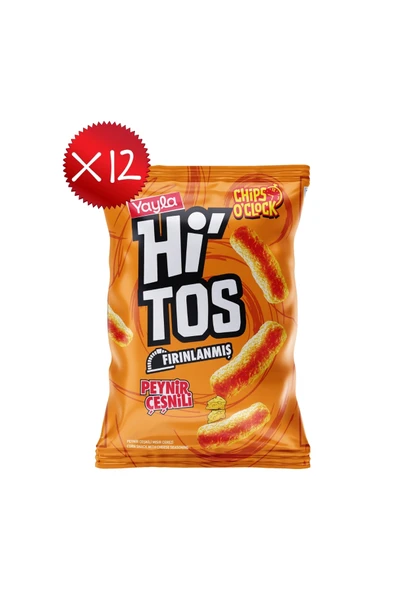 Yayla Hi'tos Peynir Çeşnili Mısır Çerezi 100 g x12 ürün görseli 1