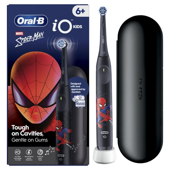Oral-B iO Çocuk 6+ Marvel Spiderman Şarjlı Diş Fırçası ürün görseli 1