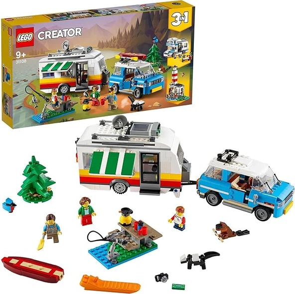 LEGO 31108 Creator 3’ü 1 Arada Karavan Aile Tatili  Yapım Seti ürün görseli 1