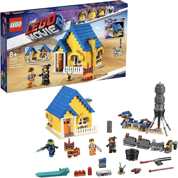 LEGO (70831) Emmet'in Rüya Evi/Kurtarma Roketi! ürün görseli 1