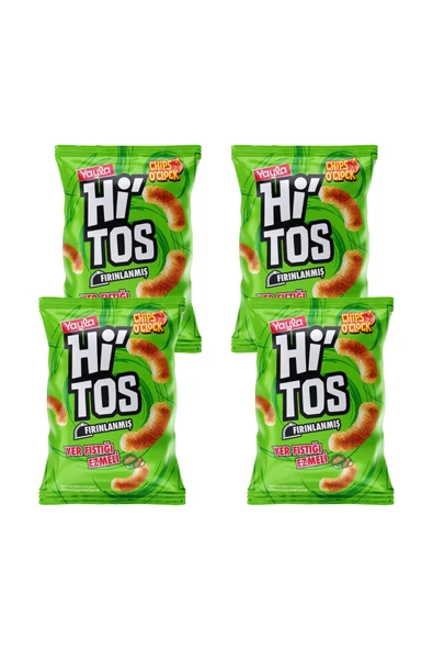 Yayla Hi'tos Yer Fıstığı Ezmeli Mısır Çerezi 100 g x4 ürün görseli 1