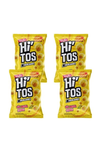 Yayla Hi'tos Süt Mısır Çeşnili Mısır Çerezi 100 g x4 ürün görseli 1