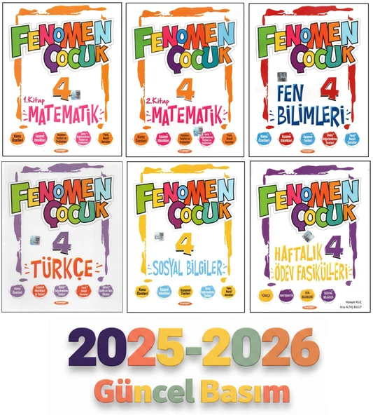 Fenomen Çocuk 4.Sınıf Set ürün görseli 1