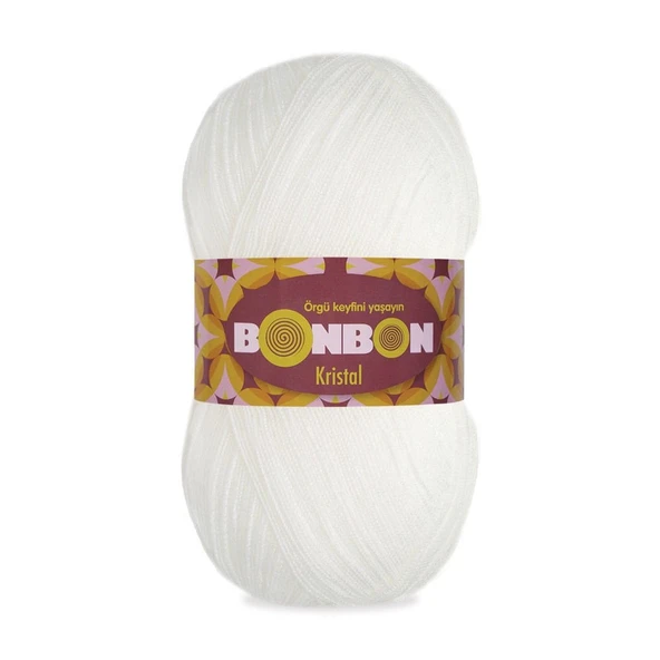 Nako Bonbon Kristal Beyaz 98200 (5 Adet) ürün görseli 1
