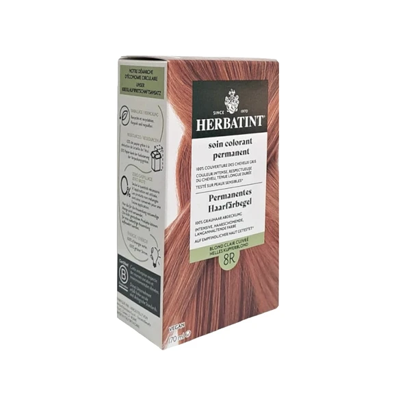 Herbatint Saç Boyası 8R Light Copper Blonde Saç Boyası 170 ml ürün görseli 1