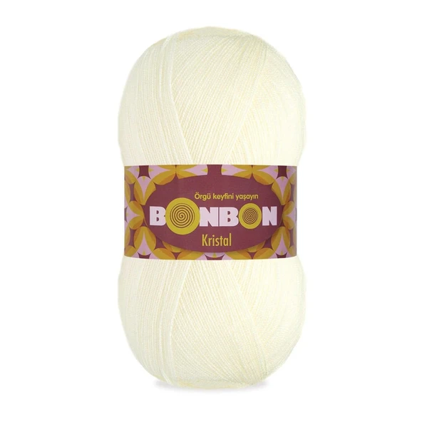 Nako Bonbon Kristal Açık Krem 98223 (5 Adet) ürün görseli 1