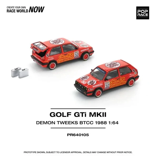 Pop Race PR64105 1/64  Golft GTI MK2 ürün görseli 1