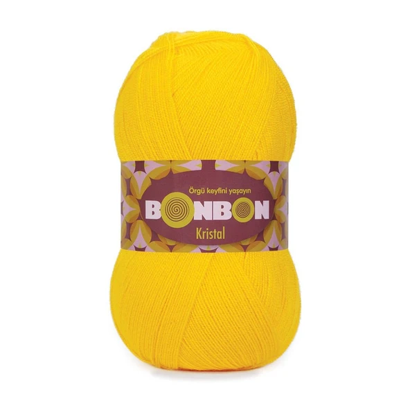 Nako Bonbon Kristal Sarı 98217 (5 Adet) ürün görseli 1
