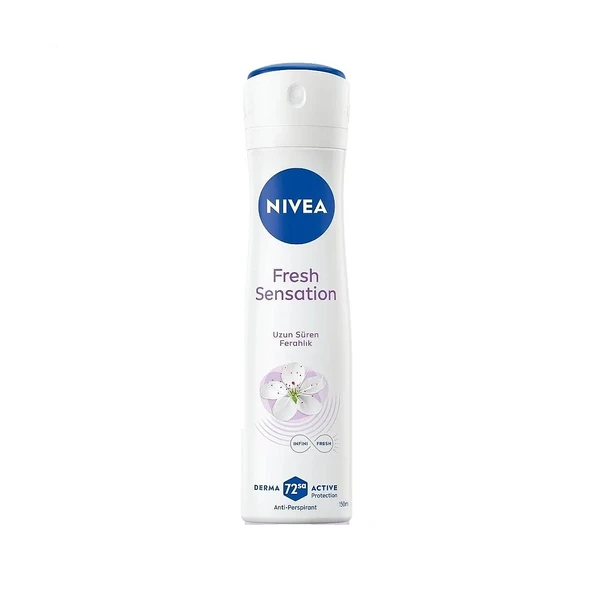 Nivea Fresh Sensation 72sa Deodorant Spray 150 ml ürün görseli 1