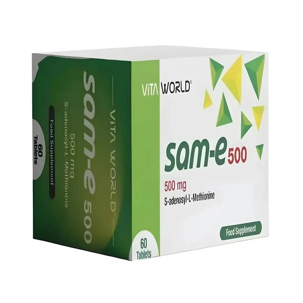Vita World Sam-E 500 mg 60 Tablet ürün görseli 1