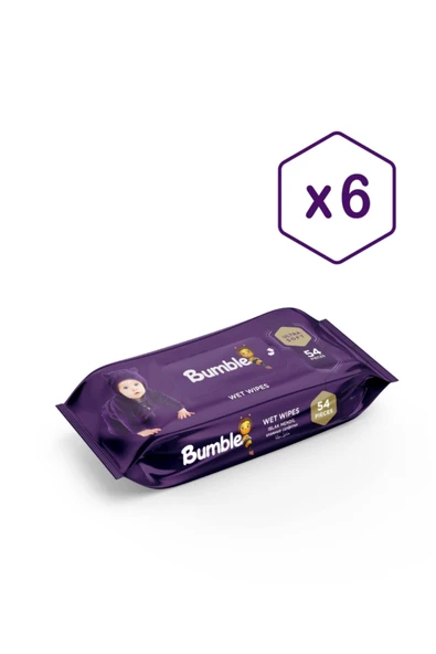 Bumble Baby Islak Mendil 54'lü Paket ürün görseli 1