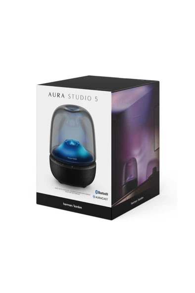 Harman/Kardon Aura Studio 5 Bluetooth Hoparlör, Siyah - Resim 8