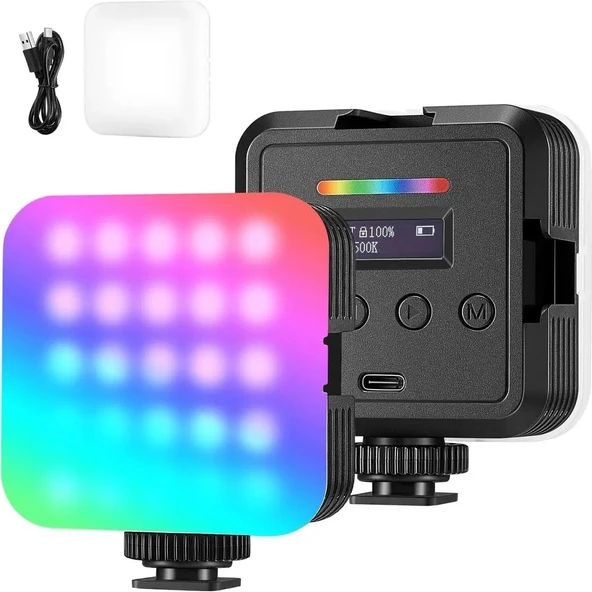 Neewer RGB61 Rgb Mini Mobil Video Işığı ürün görseli 1