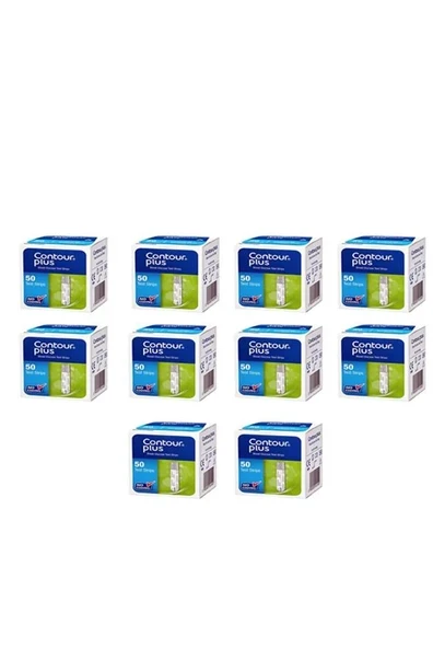 Contour Plus 50'li 10 Paket  Öl çüm Çubuğu ürün görseli 1