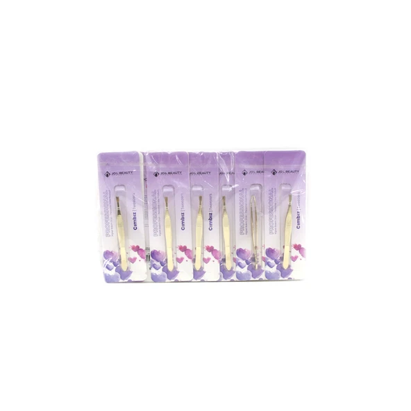 12 ADET SARI CIMBIZ (5224) - Resim 3