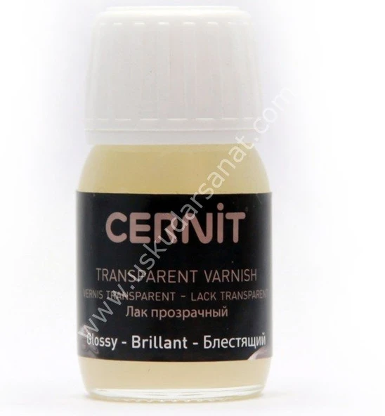Cernit Şeffaf Parlak Vernik 30ml ürün görseli 1