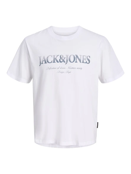 JACK JONES Yazı Baskılı Erkek Tişört 12290173 ürün görseli 1