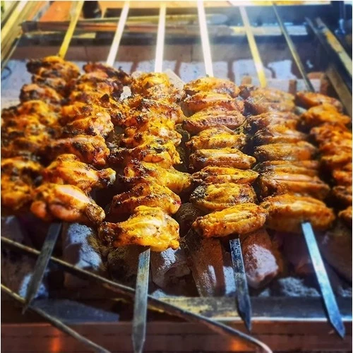 10 Adet 55 Cm Paslanmaz Çelik Krom Şiş Kuşbaşı-Tavuk-Kanat- Kebap Şişi Adana Ömürlük ürün görseli 1