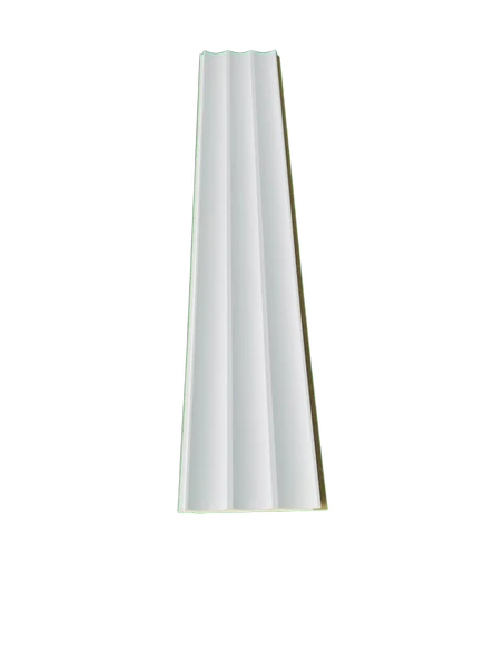 RMZ Door Luna 12mm 12,5x280 cm Saten Beyaz Mdf Duvar Paneli ürün görseli 1