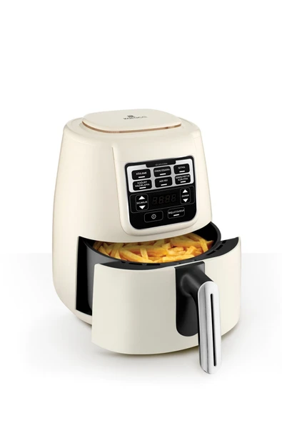 Karaca Air Pro Cook Köz XL Airfryer 4 lt Yağsız Starlight Fritöz (Sıfır - Kutu Deforme) ürün görseli 1