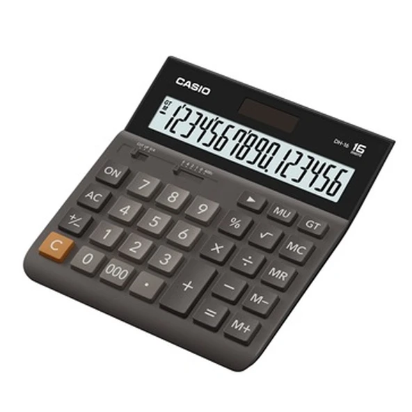 Casio Hesap Makinesi Masa Üstü 16 Hane DH-16 BK ürün görseli 1