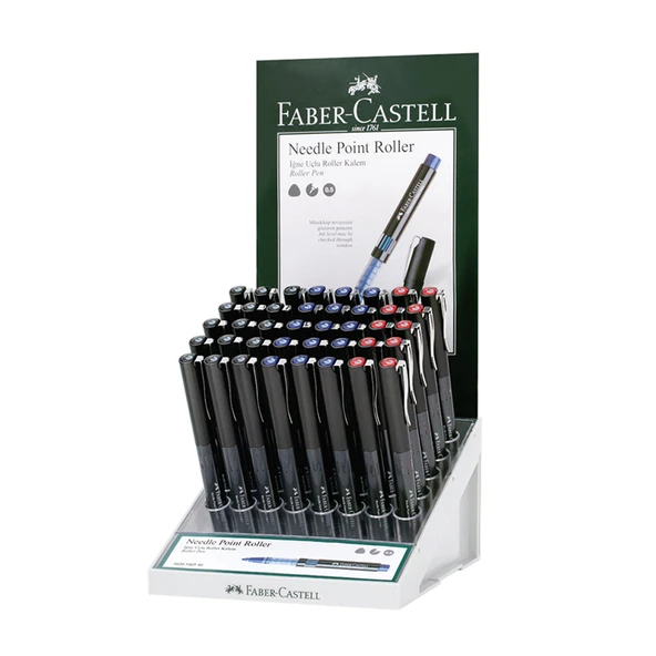 Faber-Castell Roller Kalem İğne Uçlu 40 Lı 5020540540000 ürün görseli 1