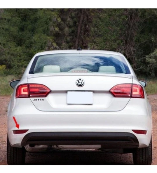 Vw Jetta 2011-14 Sol Arka Tampon Reflektörü Kedi Gözü 5C6945105A ürün görseli 1
