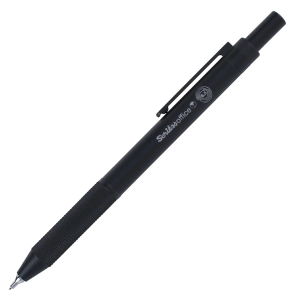 Scrikss Versatil Kalem Twıst 0.5 MM Siyah Şeffaf Ambalaj ürün görseli 1