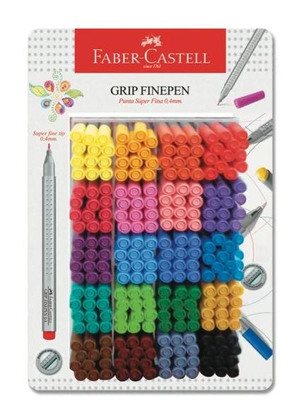 Faber-Castell Grip Finepen St. 300Lü 5020151698000 ürün görseli 1