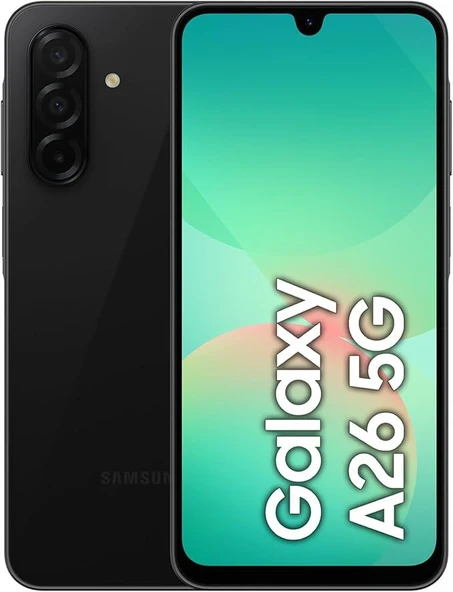 Samsung Galaxy A26 SM-A266BZWCTUR 5G 256 GB Akıllı Telefon SİYAH (Samsung Türkiye Garantili) ürün görseli 1