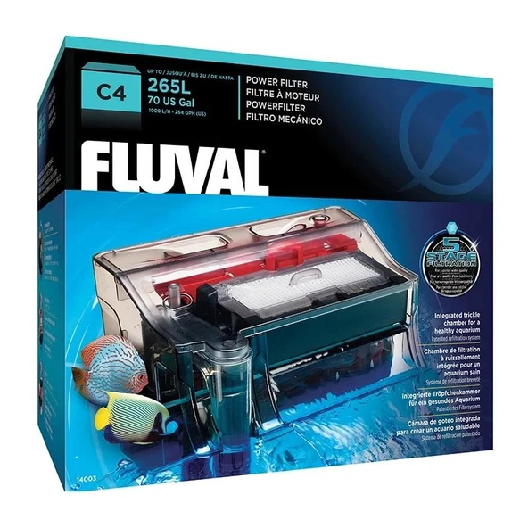 Fluval C4 Power Filtre 265 Lt -5W ürün görseli 1