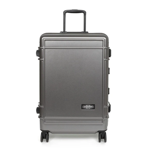 Eastpak RESIST'R CASE M BRUSHED METAL Tekerlekli Bavul EK0A5BJF4S11 ürün görseli 1