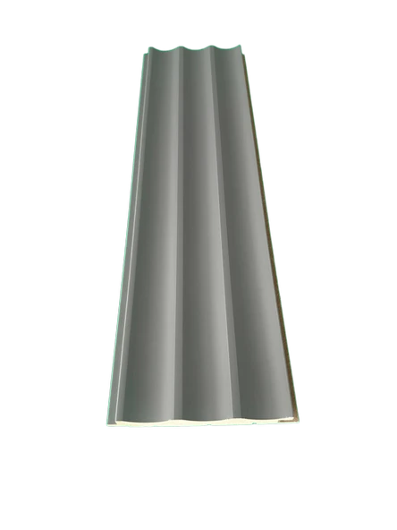RMZ Door Luna 12mm 12,5x280 cm İpeksi Doku Soft Açık Gri Mdf Duvar Paneli ürün görseli 1