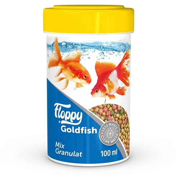 Floppy Koi Goldfish Mix Granulat Japon Balık Yemi 100 Ml ürün görseli 1