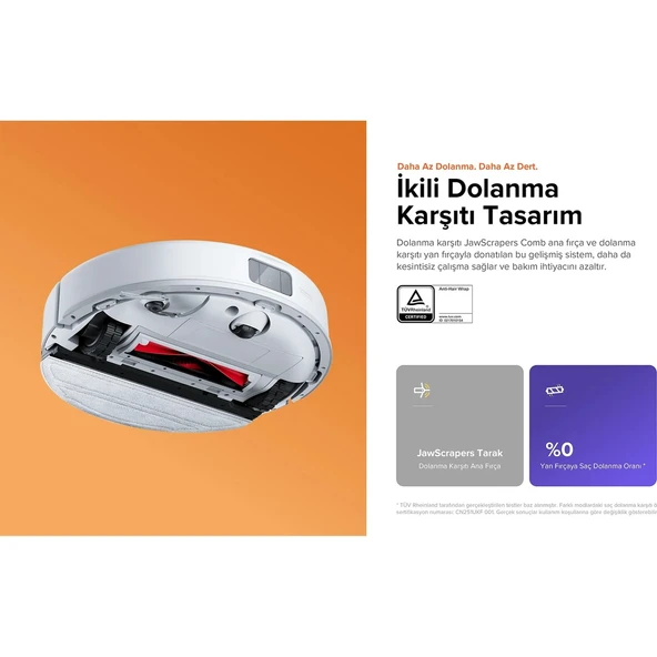 Roborock S9 Plus Mopping Akıllı Robot Süpürge - Resim 7