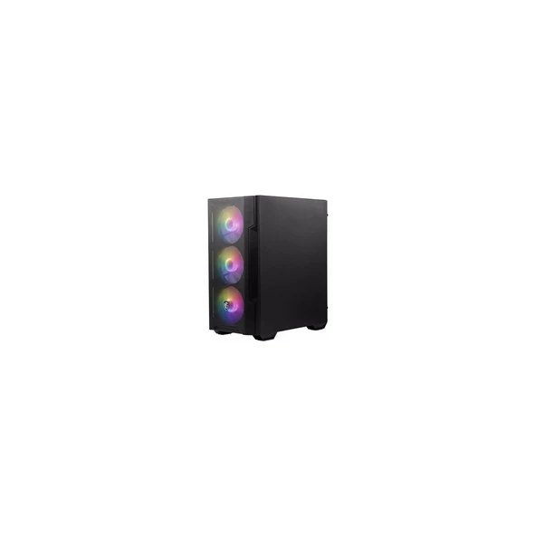 MAG FORGE M100A D60 Akrilik yan panel 3x120mm 1x120mm Auto RGB Fan 600W 80+ mATX Gaming Bilgisayar Kasası ürün görseli 1