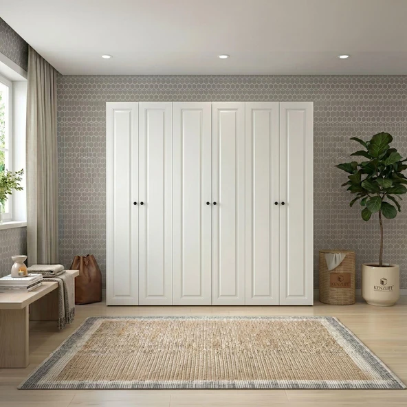 Kenzlife membran çamaşır-kurutma makinesi dolabı ve giysi dolabı suyuti sol byzbyz çerçeve 180*170*60 mebran kapak suntalam gövde banyo ürün görseli 1