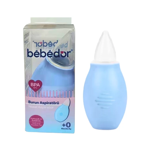 Bebedor 561M Yumuşak ve Esnek Uç Burun Aspiratörü Mavi 0 Ay+ ürün görseli 1