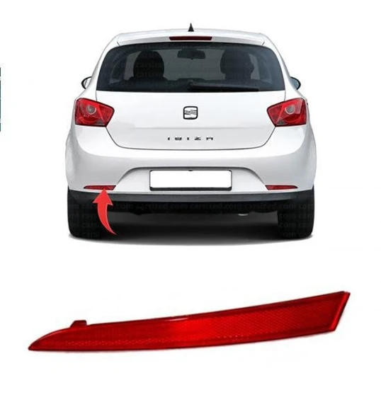 Seat Ibiza Hb 2009-2012 Arka Tampon Sol Alt Reflektörü 6J4945105 ürün görseli 1