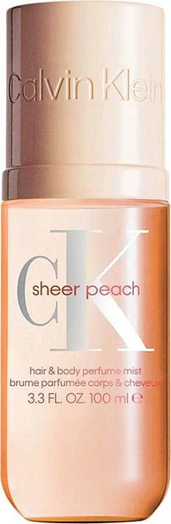 Calvin Klein Sheer Peach Hair & Body Perfume Vücut Saç Parfümü 100 ml ürün görseli 1