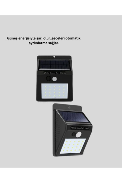 Güneş Enerjili Su Geçirmez Dış Mekan Aydınlatma ürün görseli 1