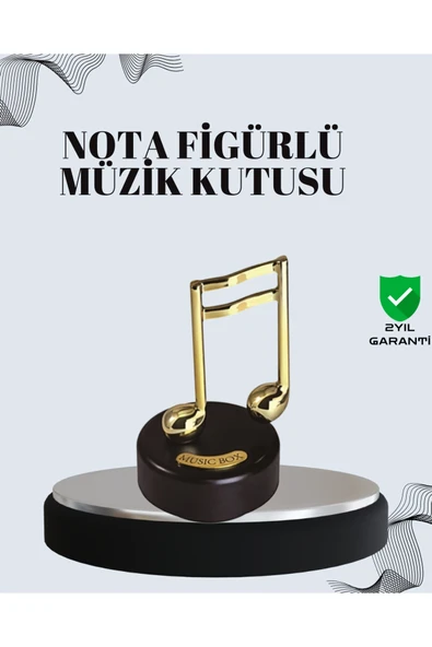 Nota Figürü Müzik Kutusu Melodious Model ürün görseli 1